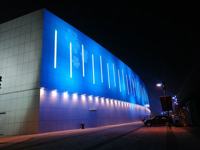 哈爾濱萬達(dá)城萬達(dá)茂夜景照明工程--2018神燈獎申報工程