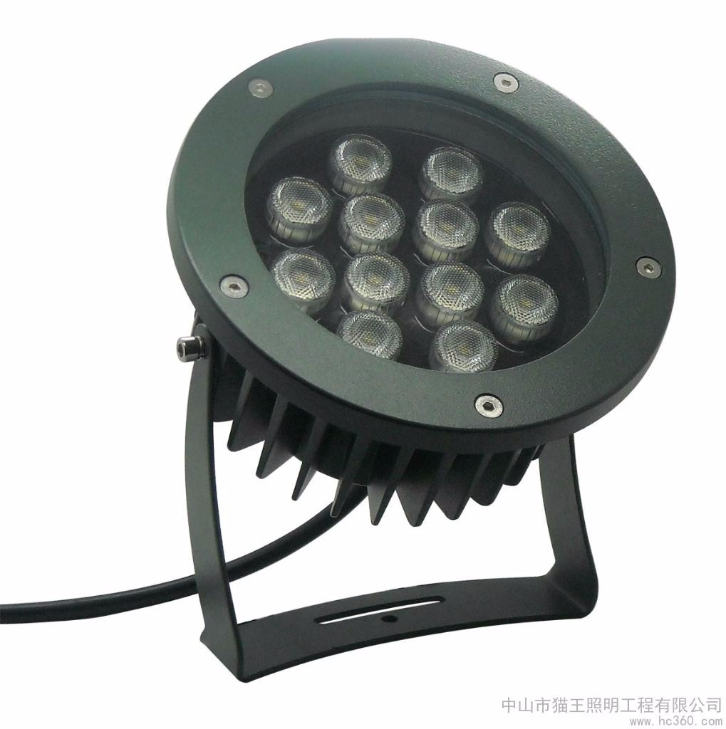 集臣LED戶外射燈18*1W彩色投射燈 照亮工程之美，細(xì)節(jié)彰顯品質(zhì)